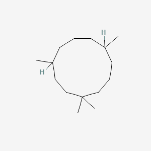 molecular formula C15H30 B1235185 Humulane 