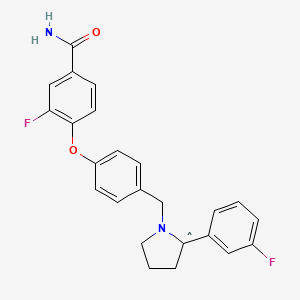 molecular formula C24H21F2N2O2 B12351895 CID 156588642 