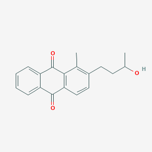 molecular formula C19H18O3 B1235190 Sterequinone H 