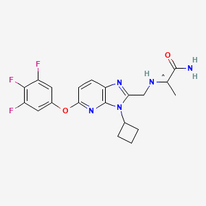 molecular formula C20H19F3N5O2 B12351967 CID 156588588 