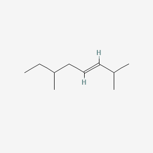 molecular formula C10H20 B1235198 2,6-Dimethyl-3-octene 