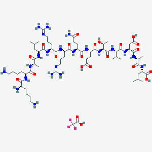 molecular formula C67H119F3N22O22 B12352003 Autocamtide II 