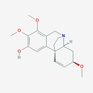 molecular formula C18H23NO4 B1235203 Amaryllisine 