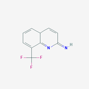 8-(trifluoromethyl)-4aH-quinolin-2-imine