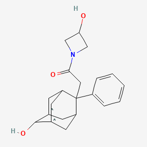 molecular formula C21H25NO3 B12352106 CID 156588579 