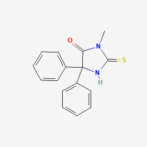 3-Methyl-5,5-diphenyl-2-thioxoimidazolidin-4-one