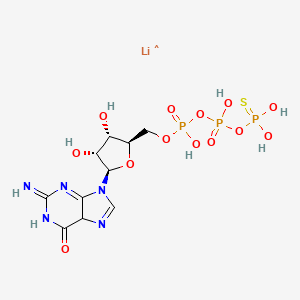 molecular formula C10H16LiN5O13P3S B12352129 CID 156592456 