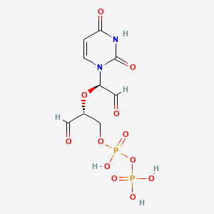 molecular formula C9H12N2O12P2 B1235213 Udp dialdehyde CAS No. 60262-90-0