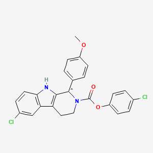 molecular formula C25H19Cl2N2O3 B12352138 CID 156588652 