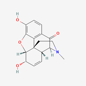 molecular formula C17H17NO4 B1235215 10-Oxomorphine CAS No. 68254-48-8