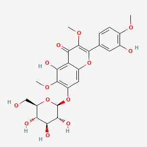 molecular formula C24H26O13 B1235216 Centaurein CAS No. 35595-03-0
