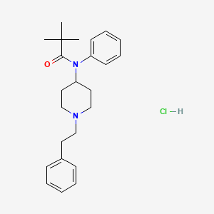 N-(1-phenethylpiperidin-4-yl)-N-phenylpivalamide,monohydrochloride