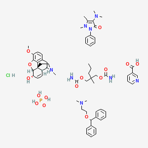 molecular formula C63H86ClN8O15P B1235217 Dolo visano CAS No. 76404-04-1