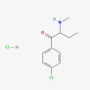 1-(4-Chlorophenyl)-2-(methylamino)butan-1-one,monohydrochloride