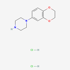 1-(2,3-Dihydro-benzo[1,4]dioxin-6-yl)-piperazine dihydrochloride