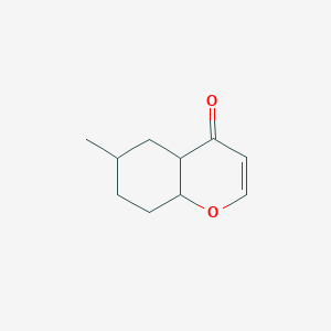 6-Methyl-4a,5,6,7,8,8a-hexahydrochromen-4-one