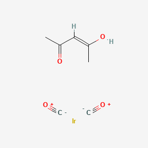 molecular formula C7H8IrO4 B12352356 carbon monoxide;(E)-4-hydroxypent-3-en-2-one;iridium 