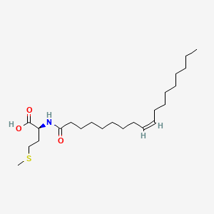 molecular formula C23H43NO3S B1235236 N-oleoyl methionine CAS No. 38665-30-4