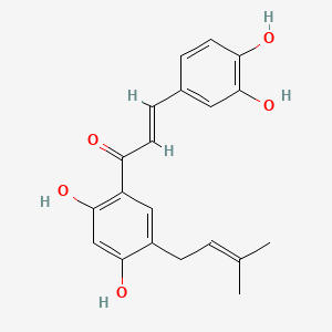 molecular formula C20H20O5 B1235237 Broussochalcone A CAS No. 99217-68-2