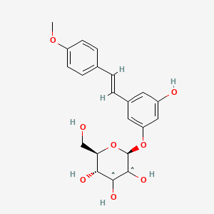 molecular formula C21H22O8 B12352372 CID 156588477 