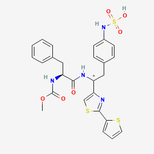 molecular formula C26H25N4O6S3 B12352379 CID 156588669 