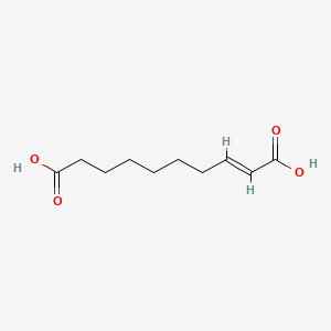 molecular formula C10H16O4 B1235241 2E-Decenedioic acid CAS No. 37443-67-7