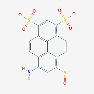 molecular formula C16H8NO7S3-2 B12352446 CID 77519921 