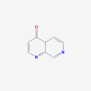 molecular formula C8H6N2O B12352485 4aH-1,7-naphthyridin-4-one 