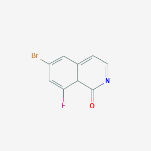 6-bromo-8-fluoro-8aH-isoquinolin-1-one