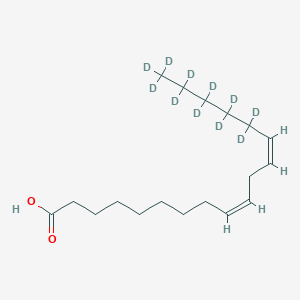 molecular formula C18H32O2 B12352557 Linoleic acid-d11 