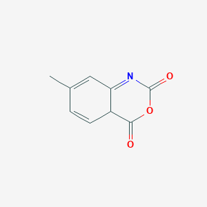 molecular formula C9H7NO3 B12352625 7-methyl-4aH-3,1-benzoxazine-2,4-dione 