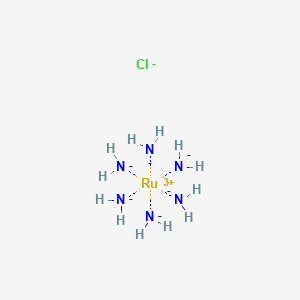 molecular formula ClH12N6Ru-4 B12352641 Hexaaminorutheniumtris(ylium) chloride 