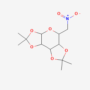 4,4,11,11-tetramethyl-8-(nitromethyl)-3,5,7,10,12-pentaoxatricyclo[7.3.0.02,6]dodecane