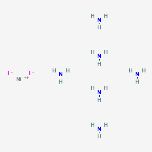 molecular formula H18I2N6Ni B12352756 Hexaamminenickel(II)iodide 