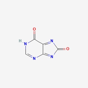 molecular formula C5H2N4O2 B12352805 1H-purine-6,8-dione 