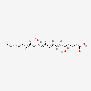 5,12-Dihydroxy-6,8,10,14-eicosatetraenoic acid