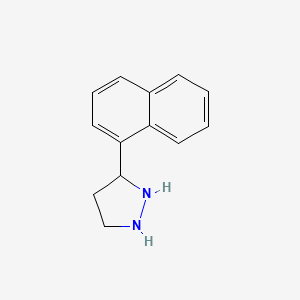 1H-Pyrazole, 3-(1-naphthalenyl)-