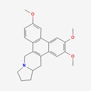molecular formula C23H25NO3 B1235294 Tylophorine B 