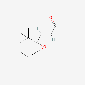 molecular formula C13H20O2 B1235301 β-离子酮环氧化物 CAS No. 23267-57-4