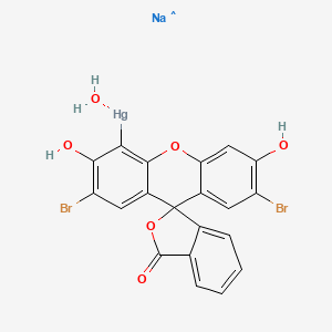 molecular formula C20H11Br2HgNaO6 B12353030 CID 156588462 