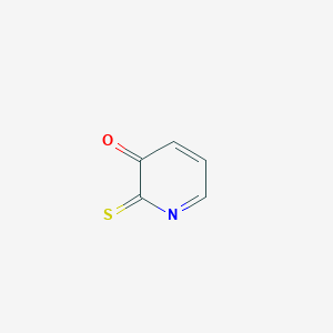 molecular formula C5H3NOS B12353062 2-Sulfanylidenepyridin-3-one 