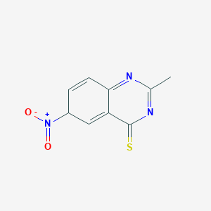 2-methyl-6-nitro-6H-quinazoline-4-thione