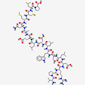 L-Proline,L-prolyl-L-histidyl-L-cysteinyl-L-valyl-L-prolyl-L-arginyl-L-a-aspartyl-L-leucyl-L-seryl-L-tryptophyl-L-leucyl-L-a-aspartyl-L-leucyl-L-a-glutamyl-L-alanyl-L-asparaginyl-L-methionyl-L-cysteinyl-L-leucyl-