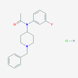 N-(1-benzylpiperidin-4-yl)-N-(3-fluorophenyl)acetamide,monohydrochloride