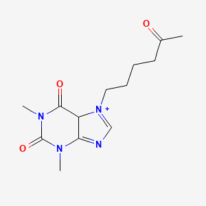 molecular formula C13H19N4O3+ B12353246 Cervilane 