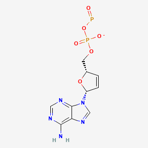 Adenosine 5'-(trihydrogen diphosphate), P'-beta-D-glucopyranosyl ester, disodium salt (9CI)