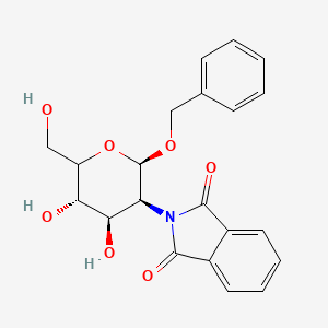 molecular formula C21H21NO7 B12353315 2-[(2R,3S,4R,5S)-4,5-dihydroxy-6-(hydroxymethyl)-2-phenylmethoxyoxan-3-yl]isoindole-1,3-dione 