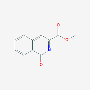 molecular formula C11H9NO3 B12353381 methyl 1-oxo-8aH-isoquinoline-3-carboxylate 