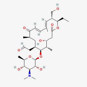 B1235343 Mycaminosyltylonolide CAS No. 61257-02-1