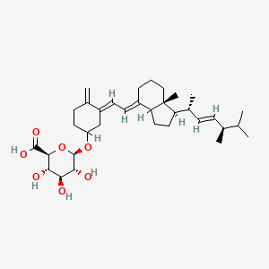 B1235350 Vitamin D2 3-glucuronide CAS No. 57803-96-0